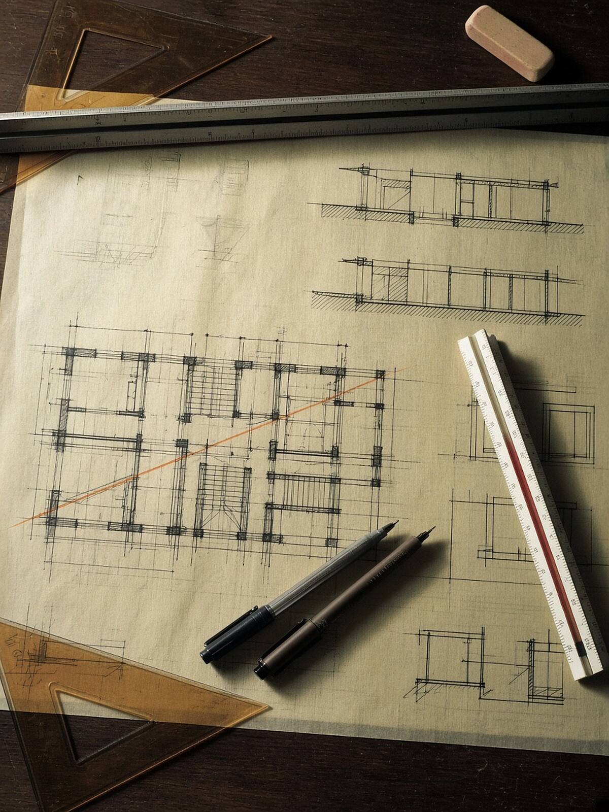 بدأ كل شيء بمعماري واحد ولوحة رسم.